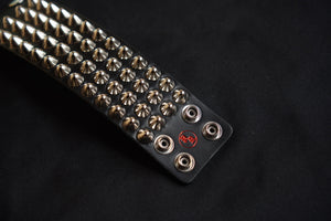 Four Row Cone Stud Wristband