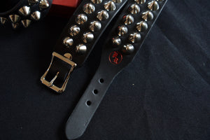 Two Row Cone Stud Bracelet