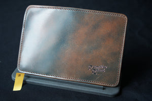 PR Wallet - Shell Cordovan - Marble Turquoise