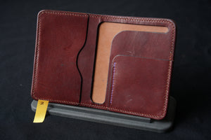 PR Wallet - Shell Cordovan - Marble Turquoise