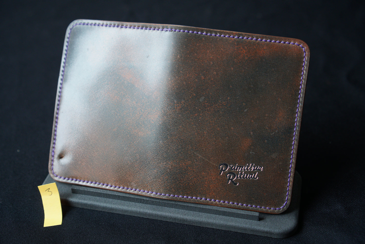 PR Wallet - Shell Cordovan - Marble Turquoise