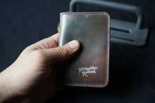 Load image into Gallery viewer, PR Wallet - Shell Cordovan - Marble Turquoise
