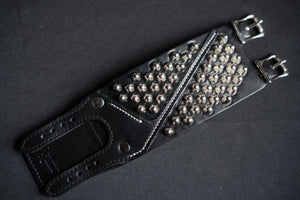 Alien studded punk bracelet