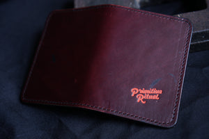 PR Wallet - Oxblood Harness Leather - BLEMISH